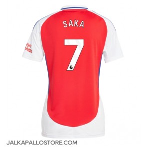 Arsenal Bukayo Saka #7 Kotipaita Naisten 2024-25 Lyhythihainen